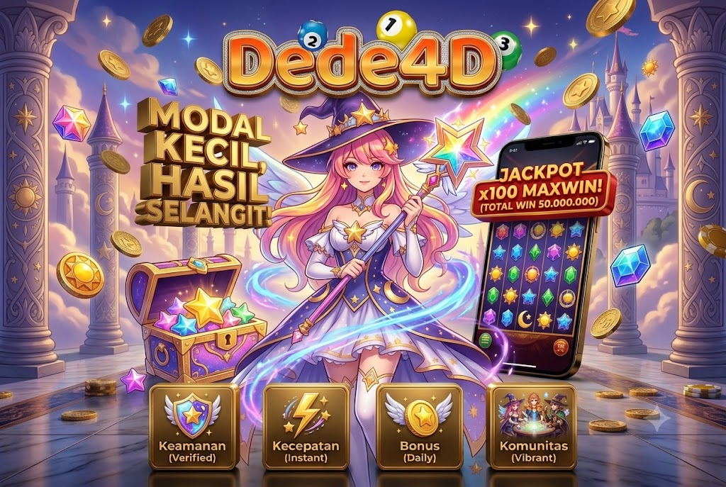 dede4d deposit QRIS aman mudah praktis