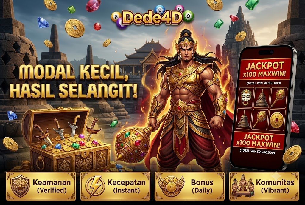Mahjong Ways dede4d – main setelah deposit QRIS scan langsung masuk