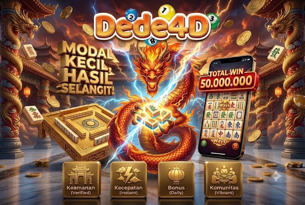 Mahjong Ways dede4d — Deposit QRIS Scan Langsung Main Slot Mahjong